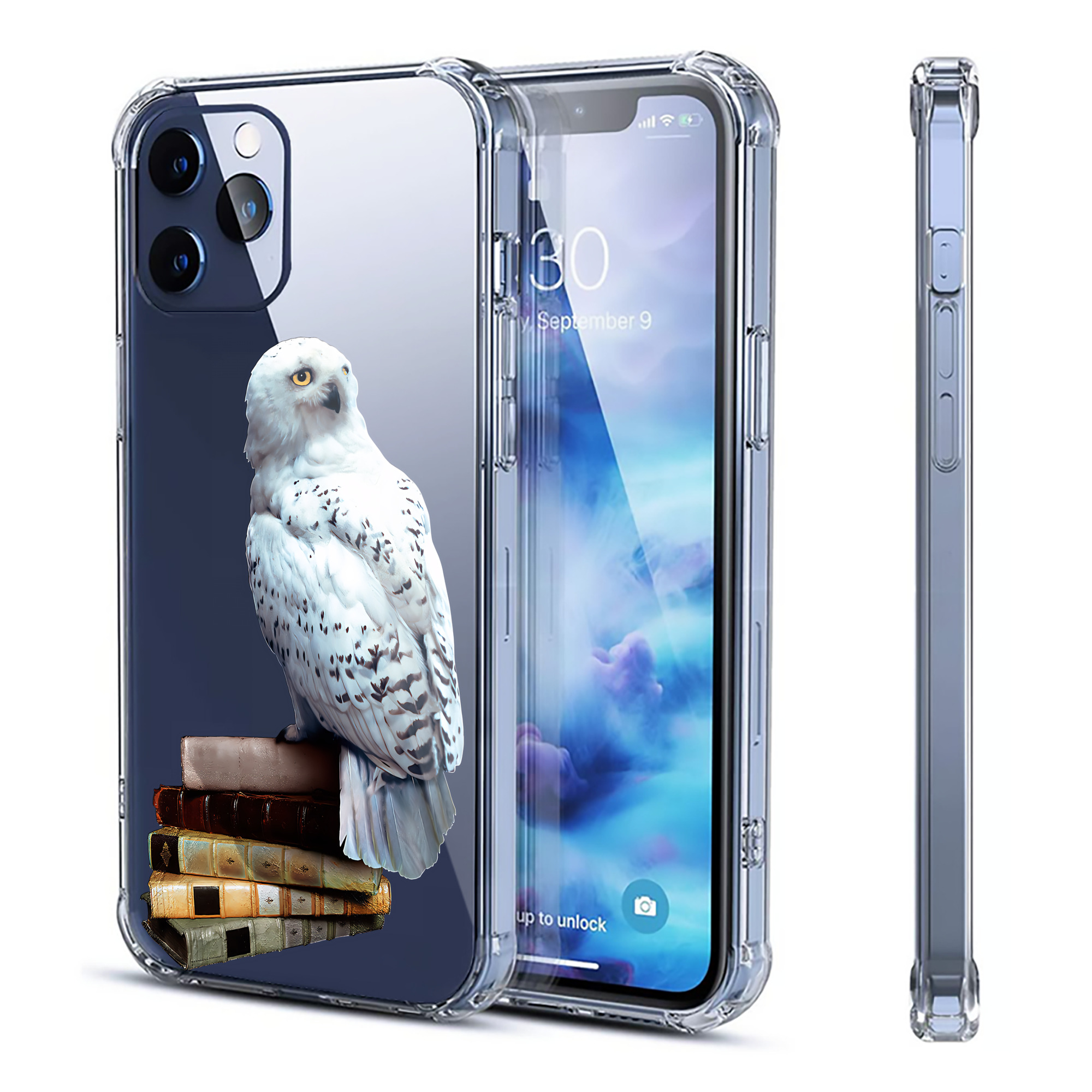 （画像用） Harry Potter ハリー・ポッターシリーズ 【iPhone 12シリーズ対応】透明スマホケース（クリアソフトケース）